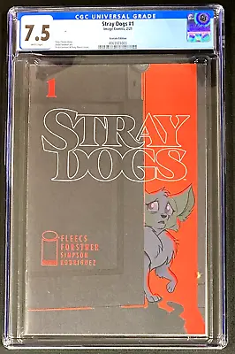 Buy Stray Dogs #1 Acetate Edition 2021 Tony Fleecs CGC 7.5 • 31.61£