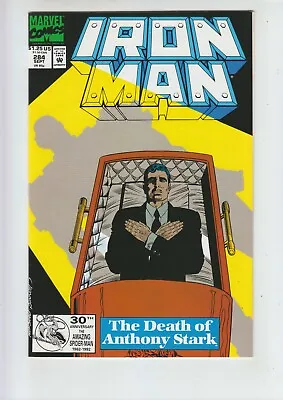 Buy Iron Man #284 (1992) 1st Jim Rhodes In Iron Man Armor NM 1st Print • 8.03£