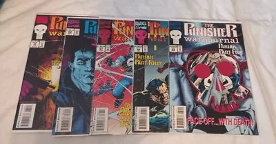 Buy °THE PUNISHER WAR JOURNAL  #65-66-67-68-69  COMPLETE PARIAH STORY Marvel 1993  • 18£