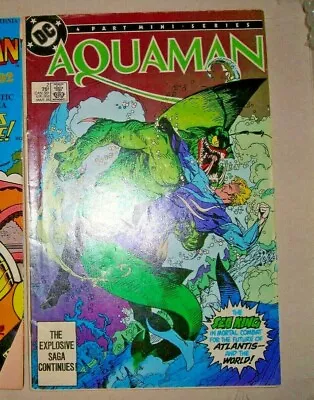Buy Aquaman # 2 (of 4) Dc Comics March 1986 Gvg Mini Series Buy More Discount P&p • 1.79£