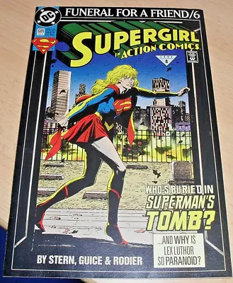 Buy Dc Comic Supergirl In Action Comics 686 1993 Vgc • 3.99£