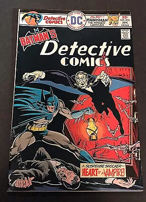 Buy Detective Comics #455, Jan '76, Fine++, Heart Of A Vampire, Combined Shipping! • 5.91£