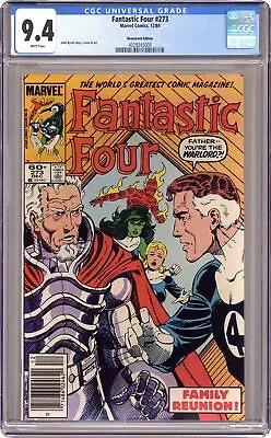 Buy Fantastic Four #273 CGC 9.4 Newsstand 1984 4029245008 • 90.88£