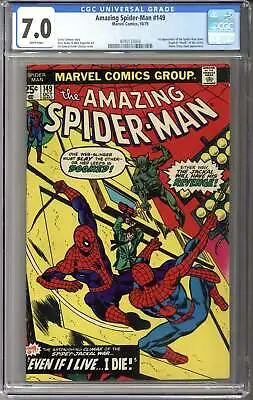 Buy Amazing Spider-man #149 CGC 7.0 • 123.30£