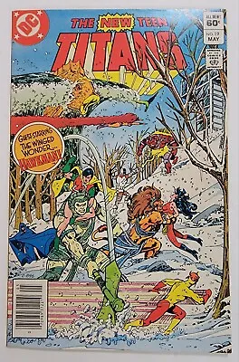 Buy New Teen Titans #19 NM- Newsstand ~ Hawkman Appearance 1980 George Perez • 9.52£