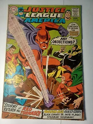 Buy Justice League Of America #64 VG 1st Red Tornado DC Comics C213 • 13.34£