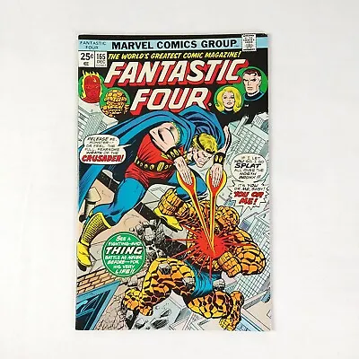 Buy Fantastic Four #165 Glossy VF Bronze Age (1975 Marvel Comics) Crusader Origin • 10.27£
