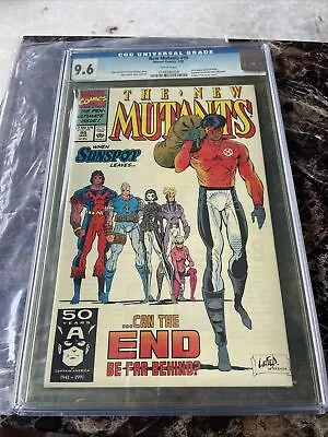 Buy New Mutants #99 Cgc 9.6white Pages   1st Appearance Of Feral 1991 • 55.97£