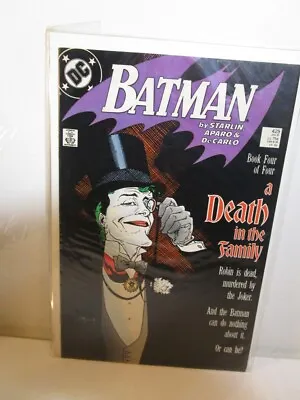 Buy Batman 429 DC 1989 VF Mike Mignola A Death In The Family 3 Joker  • 29.69£