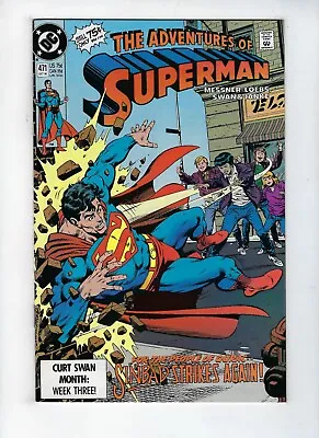 Buy ADVENTURES OF SUPERMAN # 471 (SINBAD STRIKES AGAIN, Oct 1990) • 4.95£