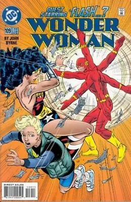 Buy Wonder Woman (1987) # 109 (7.0-FVF) John Byrne, The Flash 1996 • 3.60£