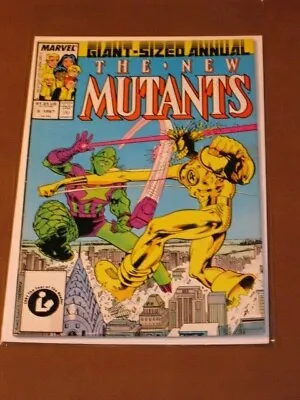 Buy New Mutants Annual #3 Fn Warlock V. The Impossible Man Alan Davis Art Wildly Fun • 3.17£