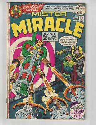Buy Mister Miracle #7/Bronze Age DC Comic Book/Jack Kirby/FN+ • 14.26£