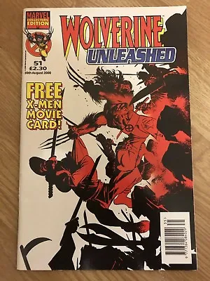 Buy WOLVERINE UNLEASHED #51 Logan X-MEN Adamantium Mutant Marvel Comic Samurai Ninja • 2£