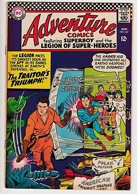 Buy Adventure Comics #347 • 1966 Vintage DC 12¢ • Part II Of Jim Shooter's 1st Story • 0.99£