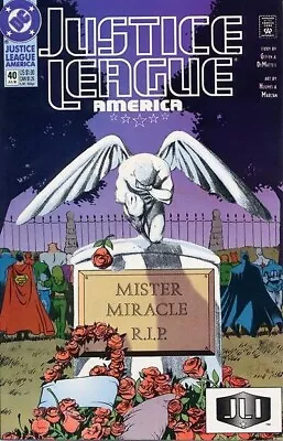 Buy Free P&P; Justice League America  #40, July 1990: Giffen, DeMatteis, Adam Hughes • 4.99£