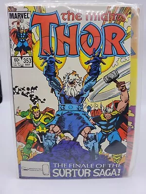 Buy Mighty Thor #353_march 1985_fine_beta Ray Bill_avengers_ff_walt Simonson • 4£