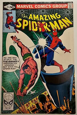 Buy Marvel Comics Amazing Spiderman 211 Bronze Age Key Issue High Grade FN • 0.99£