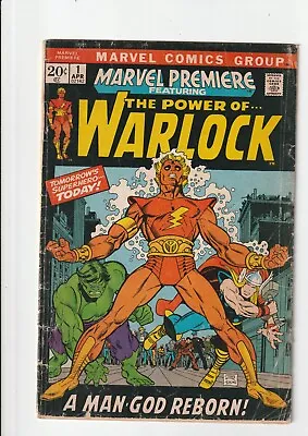 Buy Marvel Premiere (1972) #1 1st Appearance HIM As Adam Warlock! Marvel • 58.45£