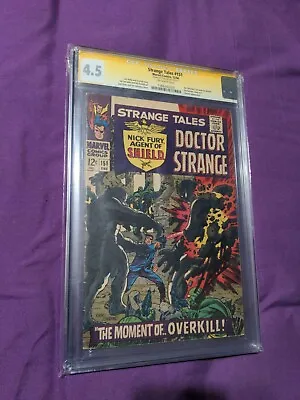 Buy Strange Tales 151 CGC SS Jim Steranko 1st Work Marvel 1966 Signed Stan Lee • 1,185.91£