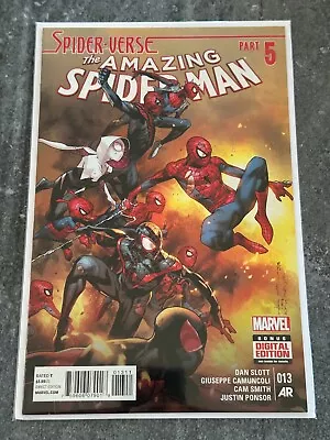 Buy Amazing Spider-Man (Vol.3) #13 | Spider-Verse Pt.5 | NM | B&B (Marvel 2015) • 4.50£