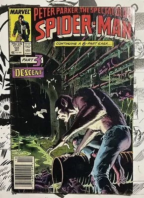 Buy Peter Parker The Spectacular Spider-Man #131 Kraven Pt 3 Marvel Comic • 3.98£