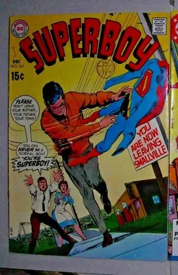 Buy SUPERBOY 161 DC Comics VG DECEMBER 1969 15cSTAMP Neal Adams WOOD Last Silver Age • 6.25£