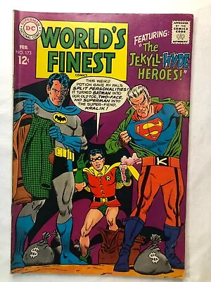 Buy Worlds Finest DC Comics 173 Feb 1968 Vintage Silver Age DC Comics Nice Condition • 75.95£