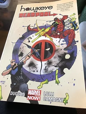 Buy Marvel Hawkeye Vs Deadpool - TPB Graphic Novel - Preowned - Like New - Free P&P • 7£
