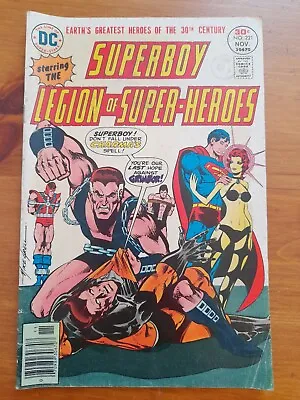 Buy Superboy #221 Nov 1976 Good+ 2.5 Legion Of Super-Heroes • 2.99£