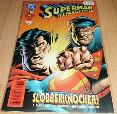 Buy Superman The Man Of Steel (1991) #53...Published Feb 1996 By DC • 4.99£