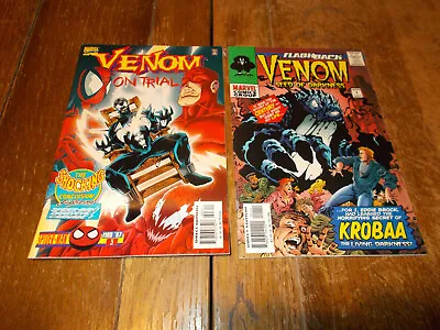Buy Venom On Trial #3 + Seed Of Darkness -1 Marvel 1997 Hama Kaminski Fry Carnage • 9.99£