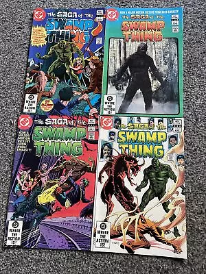 Buy The SAGA Of Swamp Thing Lot #'1.2, 3, 4 DC Comics 1982  Rare 4 Comets Bronze Age • 20£