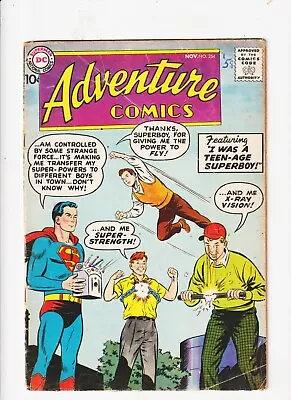 Buy Adventure Comics #254 KIRBY GREEN ARROW I Was A Teen-Age Superboy 1958 • 40.21£