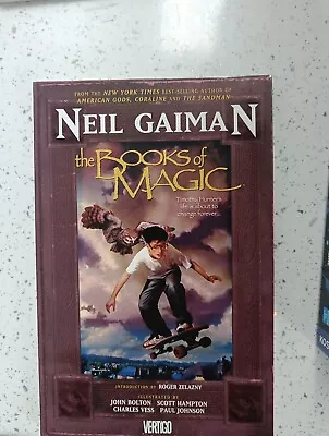 Buy The Books Of Magic Vertigo Dc Comics Neil Gaiman Graphic Novel • 3.99£