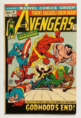 Buy The Avengers #97. (Marvel 1972) VF+ Condition Bronze Age. • 56.25£