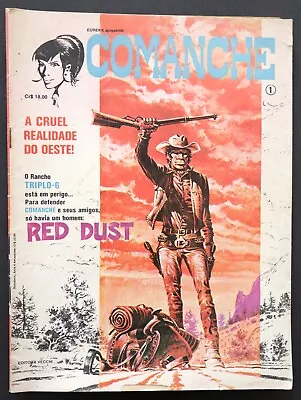 Buy Comanche #1 - Red Dust - Hermann Greg - Brazilian Comics 1979 • 14.30£