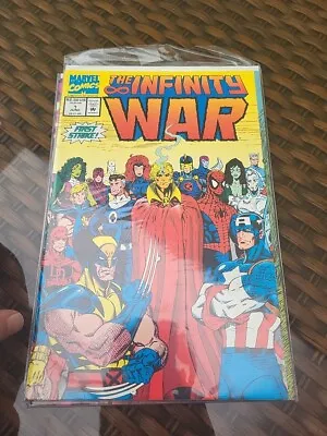 Buy The Infinity War Issue 1 Marvel Comic June 1992 Avengers, Hulk, Thor, Iron Man • 10£
