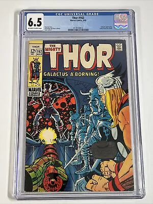 Buy Thor #162 CGC 6.5 (1969) Galactus | Marvel Comics • 143.91£