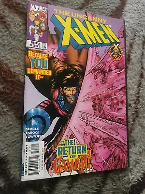 Buy Uncanny X-men # 361 Nm 1998 Adam Kubert Cover ! Gambit ! Juggernaut ! Rogue ! • 5£