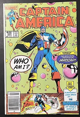 Buy 1985 Captain America #307 KEY 1st App Madcap Marvel Comics The Maniacal Menace • 10.24£
