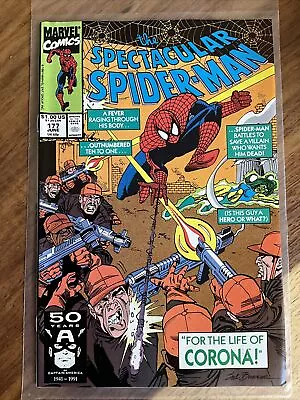 Buy The Spectacular Spider-Man #177 June (Marvel,1991) • 31.53£