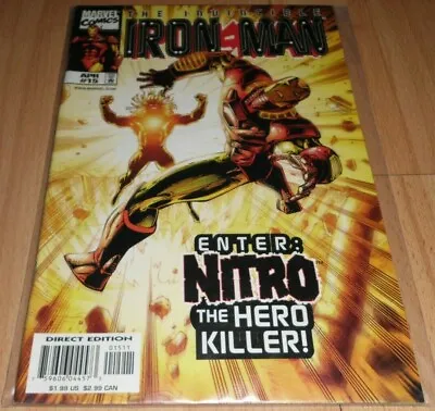 Buy Iron Man (1998 3rd Series) #15...Published April 1999 By Marvel • 4.95£