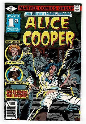 Buy Marvel Premiere 50   1st Alice Cooper In Comics • 40.02£