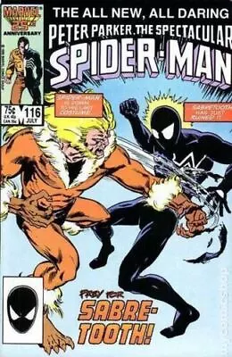 Buy Spectacular Spider-Man #116 - Marvel Comics - 1986 • 8.95£