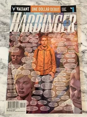 Buy Harbinger 1 One Dollar Debut Valiant 2015 NM Rare 1st Print Josh Dysart Movie • 3.99£