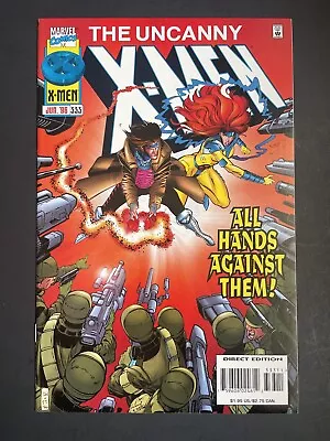 Buy Uncanny X-Men 333 Marvel Comics 1st Appearance Bastion 1996 VF/NM • 15.98£