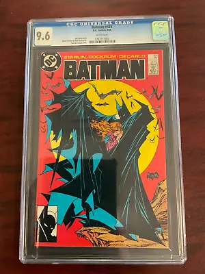 Buy Batman #423 1st Print Iconic McFarlane Cover Key CGC 9.6 NM+ Gorgeous Gem Wow • 474.36£