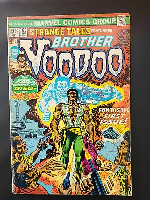 Buy Strange Tales 169 Marvel 1973 1st App Brother Voodoo • 130.45£