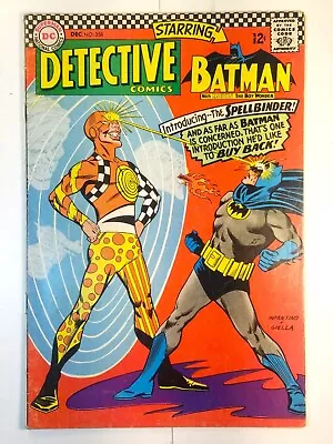 Buy Detective Comics #358 W/batman Dc Comics 1966 Key: 1st App. Of Spellbinder F/f+ • 20.78£